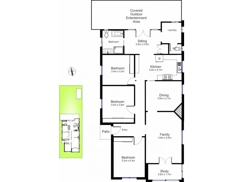 13 Park Street, Mayfield NSW 2304 Floorplan