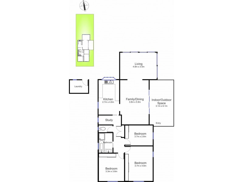 67 Burwood Street, Kahibah NSW 2290 Floorplan