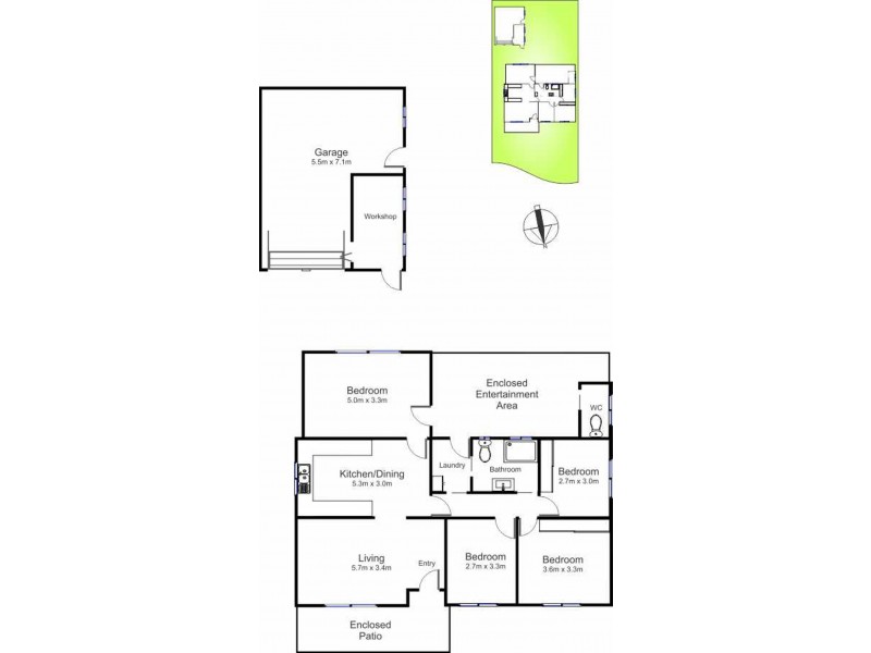 24 Melton Place, Croudace Bay NSW 2280 Floorplan