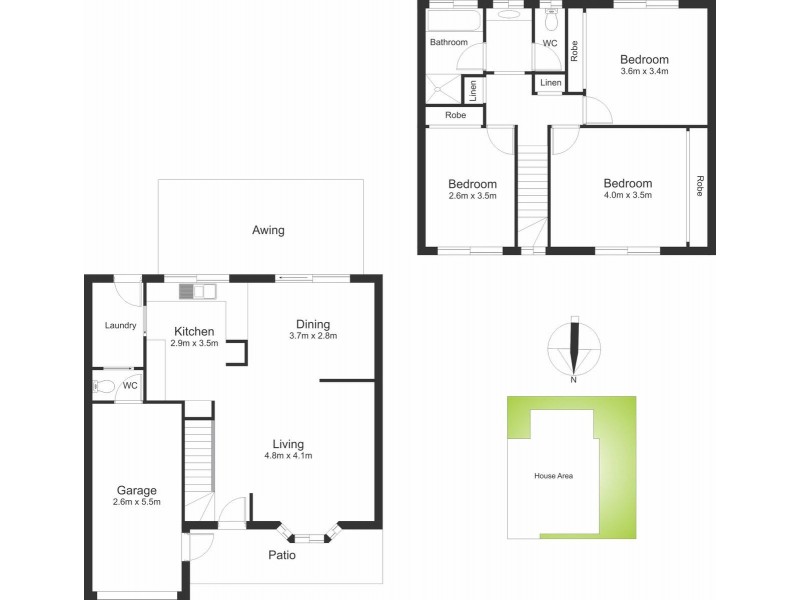 3/115 Ambleside Circuit, Lakelands NSW 2282 Floorplan