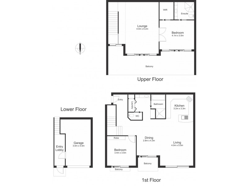 8/41 Charles Street, Warners Bay NSW 2282 Floorplan