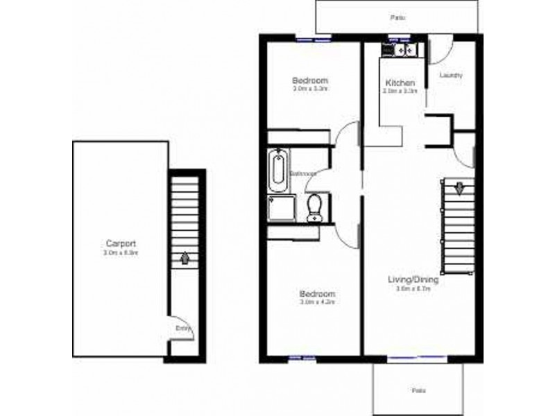 4/244 Main Road, Cardiff NSW 2285 Floorplan