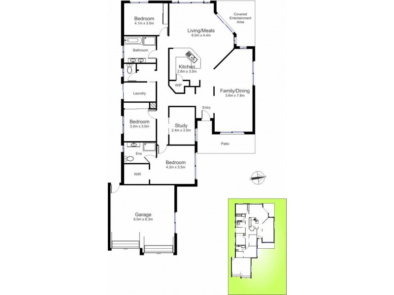 23 Tern Close, Cameron Park NSW 2285 Floorplan