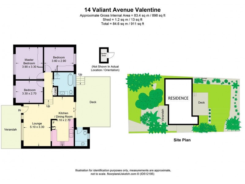 14 Valiant Avenue, Valentine NSW 2280 Floorplan