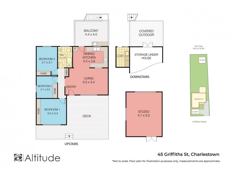 45 Griffiths Street, Charlestown NSW 2290 Floorplan
