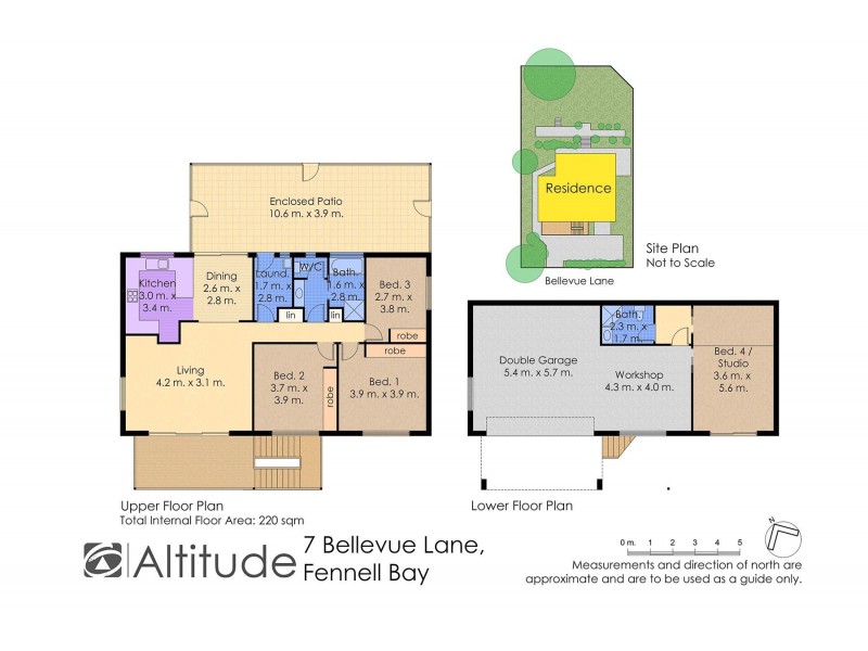 7 Bellevue Lane, Fennell Bay NSW 2283 Floorplan