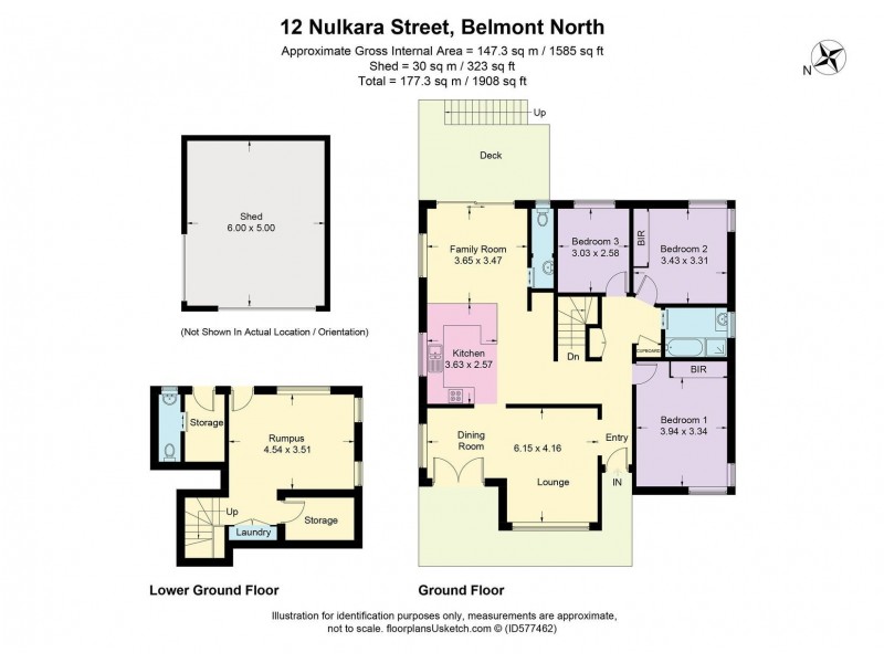 12 Nulkara Street, Belmont North NSW 2280 Floorplan