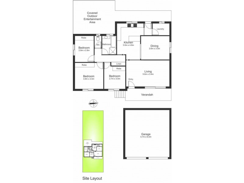 12 Nereida Close, Kotara NSW 2289 Floorplan