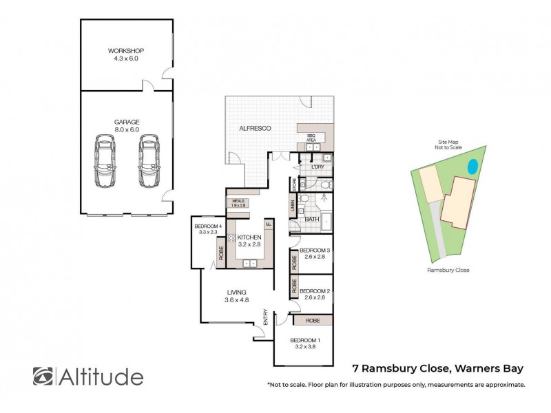 7 Ramsbury Close, Warners Bay NSW 2282 Floorplan
