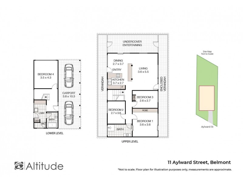 11 Aylward Street, Belmont NSW 2280 Floorplan
