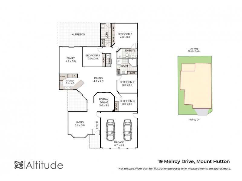 19 Melroy Drive, Mount Hutton NSW 2290 Floorplan