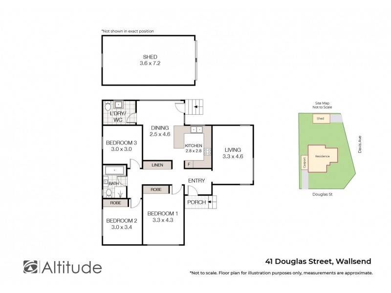 41 Douglas Street, Wallsend NSW 2287 Floorplan