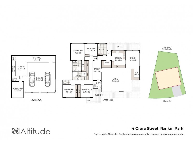 4 Orara Street, Rankin Park NSW 2287 Floorplan