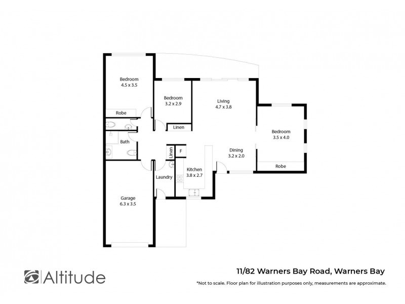11/82 Warners Bay Road, Warners Bay NSW 2282 Floorplan