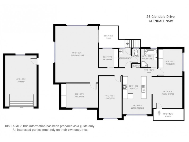 26 Glendale Drive, Glendale NSW 2285 Floorplan