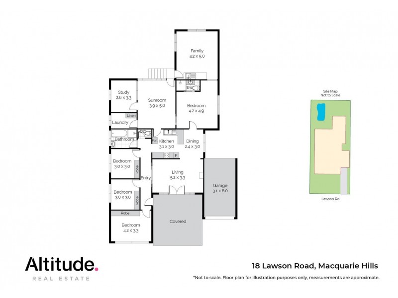 18 Lawson Road, Macquarie Hills NSW 2285 Floorplan