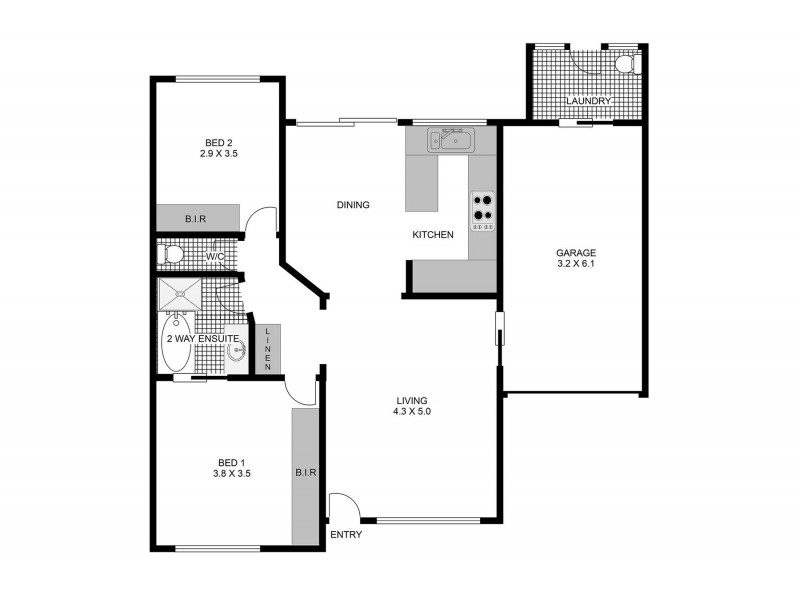 2/29 Tallawalla Road, Valentine NSW 2280 Floorplan