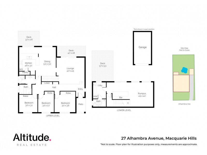 27 Alhambra Avenue, Macquarie Hills NSW 2285 Floorplan