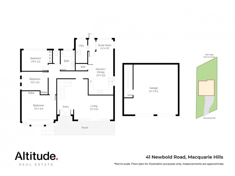 41 Newbold Road, Macquarie Hills NSW 2285 Floorplan