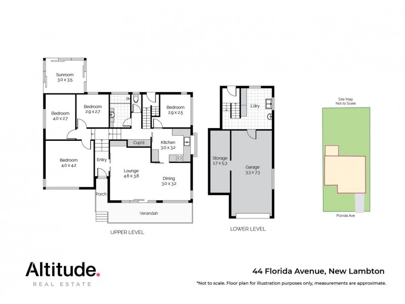 44 Florida Avenue, New Lambton NSW 2305 Floorplan