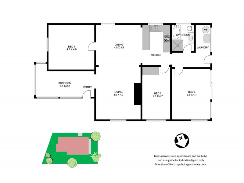 13 Allard Street, Redhead NSW 2290 Floorplan
