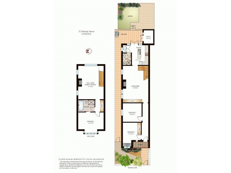 52 Melody Street, Coogee NSW 2034 Floorplan