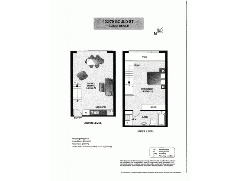 102/79 Gould Street, Bondi Beach NSW 2026 Floorplan