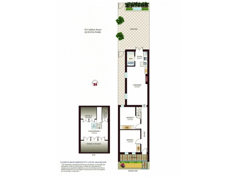 30 Cuthbert Street, Queens Park NSW 2022 Floorplan