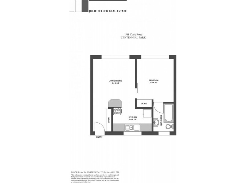 1/68 Cook Road, Centennial Park NSW 2021