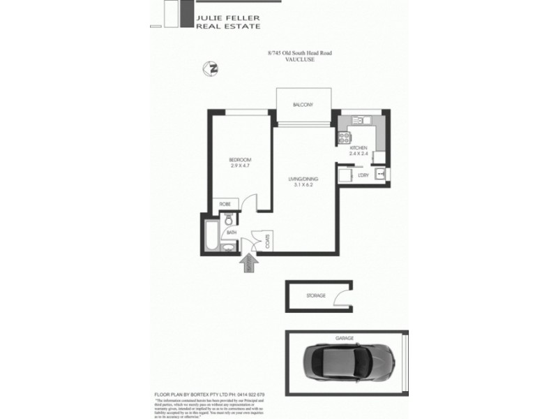 8/745 Old South Head Road, Vaucluse NSW 2030 Floorplan