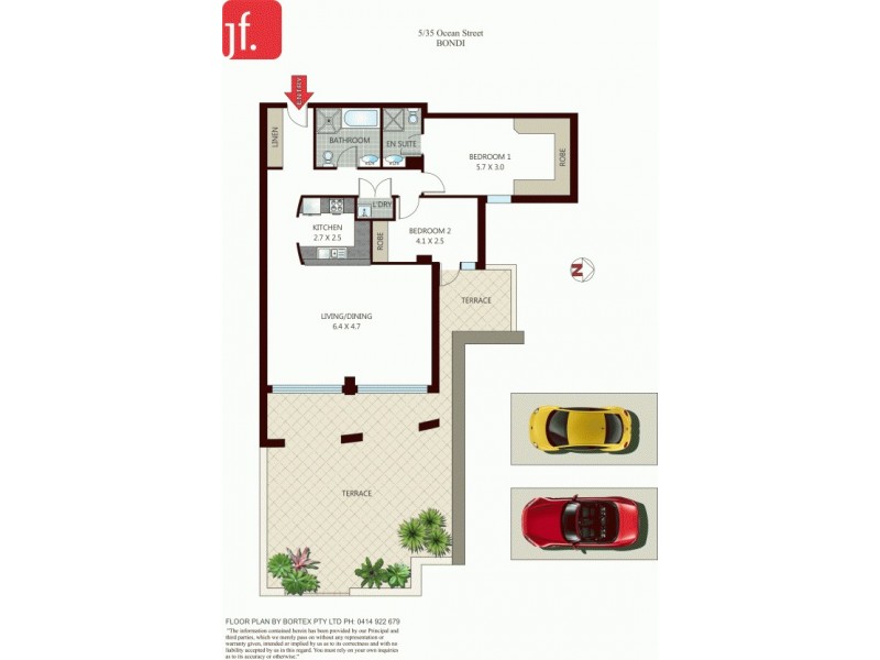 5/35-37 Ocean Street, Bondi NSW 2026 Floorplan