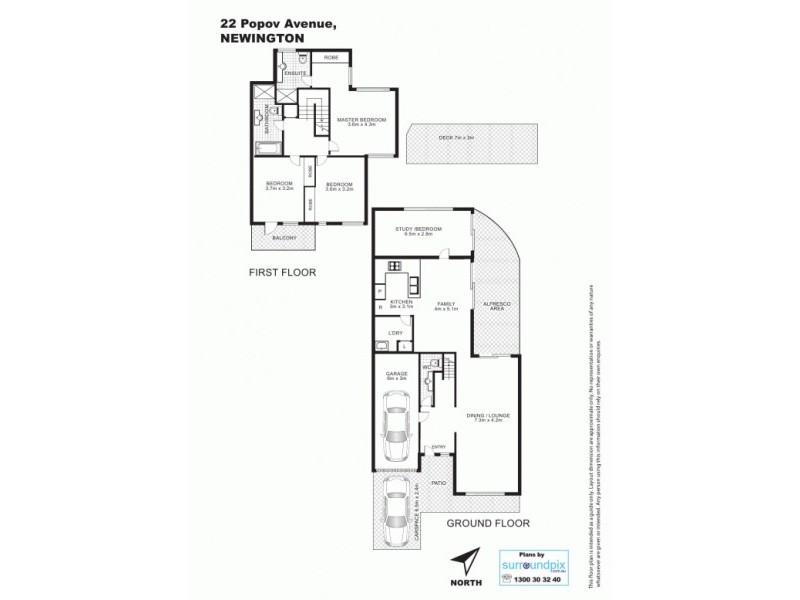 22 Popov Avenue, Newington NSW 2127 Floorplan