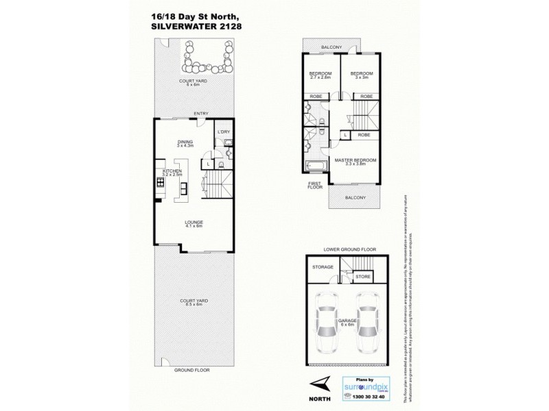 16/18 Day Street North, Silverwater NSW 2128 Floorplan