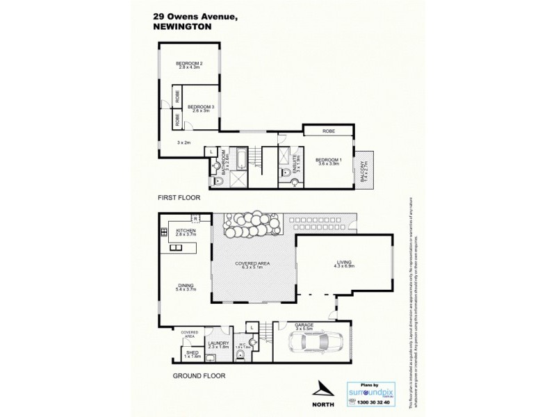 29 Owens Avenue, Newington NSW 2127 Floorplan