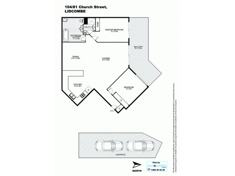 104/81 Church Street, Lidcombe NSW 2141 Floorplan