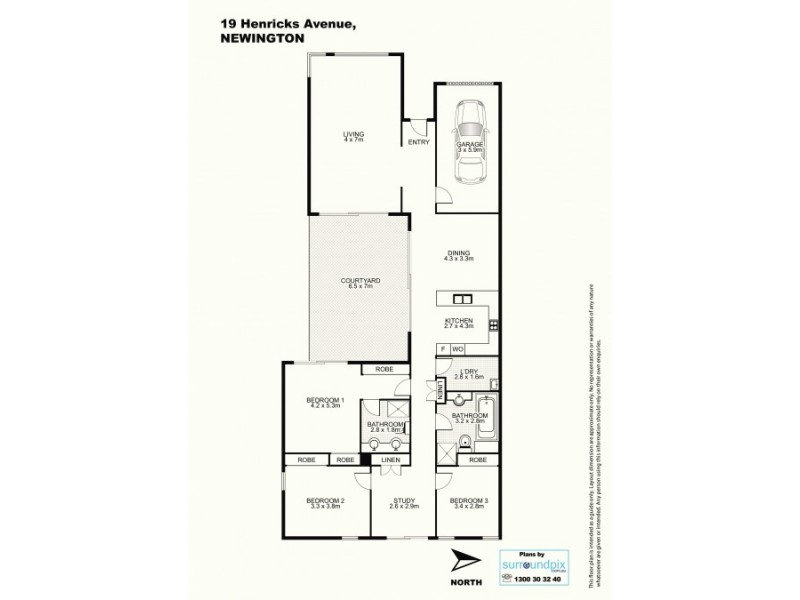 19 Henricks Avenue, Newington NSW 2127 Floorplan