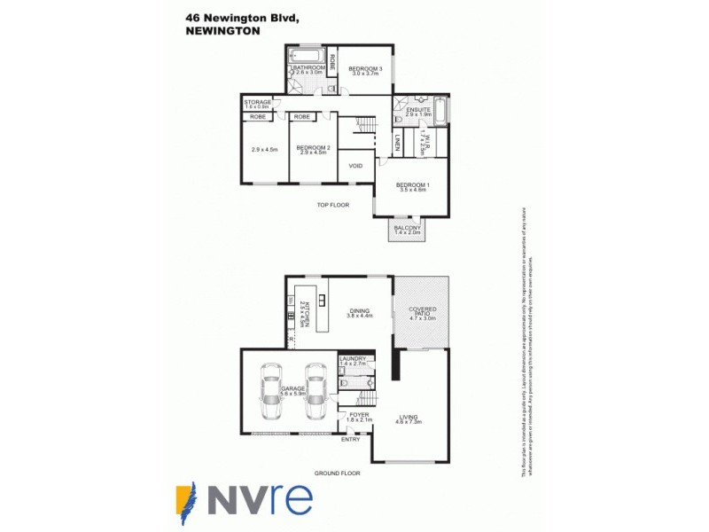 46 Newington Boulevard, Newington NSW 2127 Floorplan