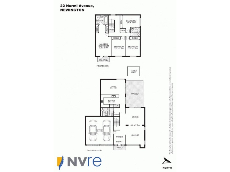 22 Nurmi Avenue, Newington NSW 2127 Floorplan