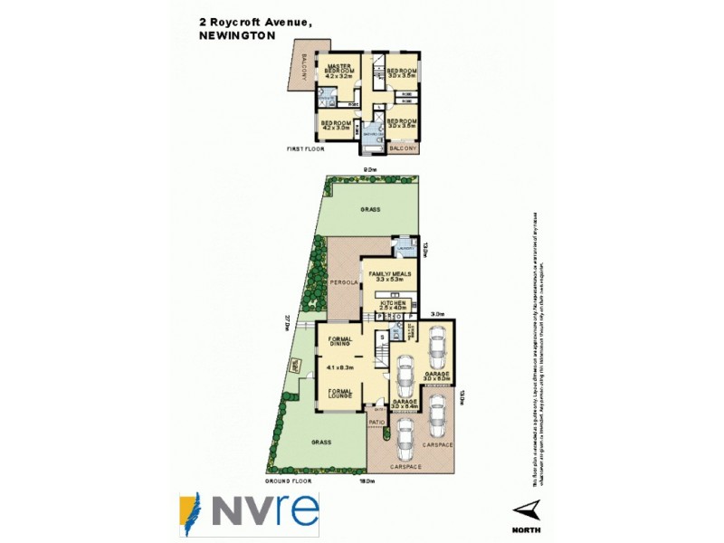 2 Roycroft Avenue, Newington NSW 2127 Floorplan