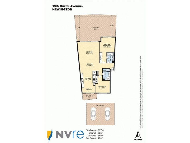 19/5 Nurmi Avenue, Newington NSW 2127 Floorplan
