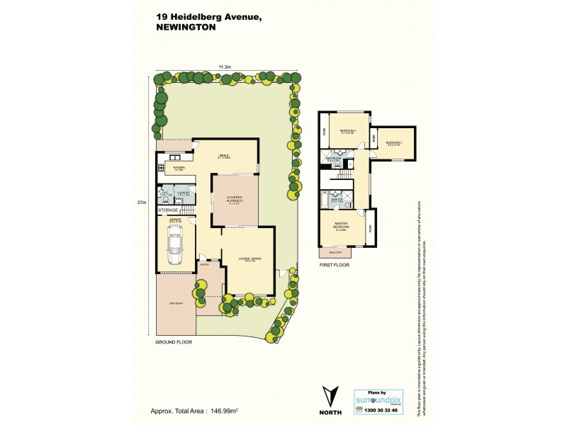 19 Heidelberg Avenue, Newington NSW 2127 Floorplan