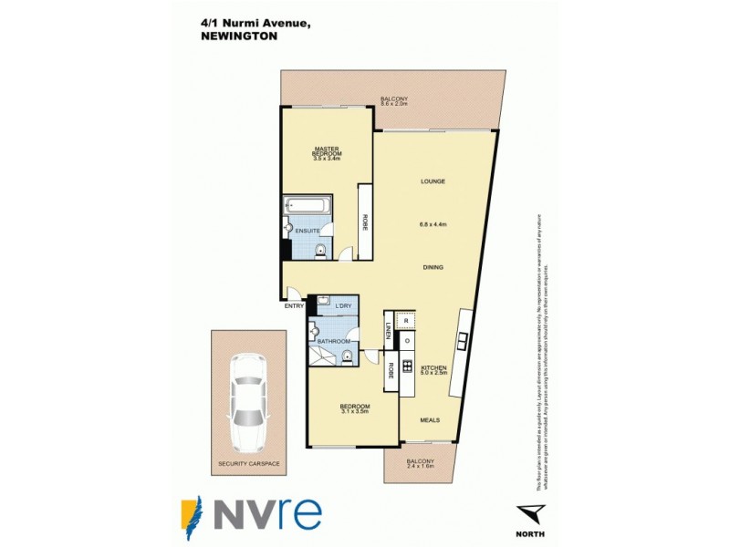 4/1 Nurmi Avenue, Newington NSW 2127 Floorplan