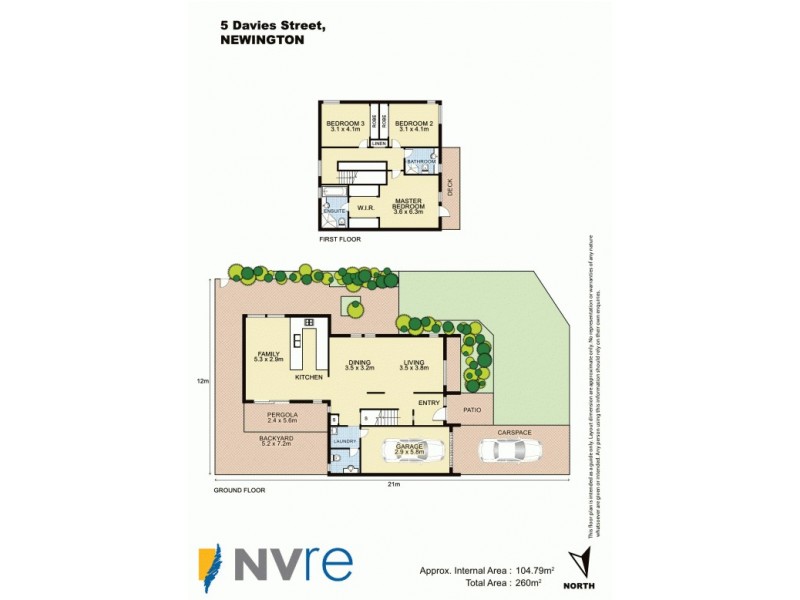 5 Davies Street, Newington NSW 2127 Floorplan