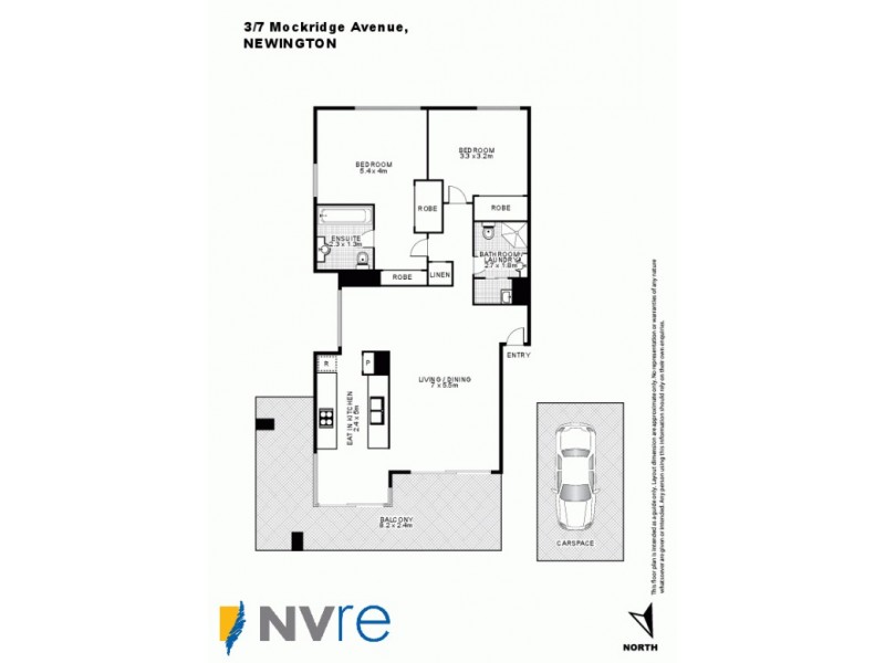 3/7 Mockridge Avenue, Newington NSW 2127 Floorplan