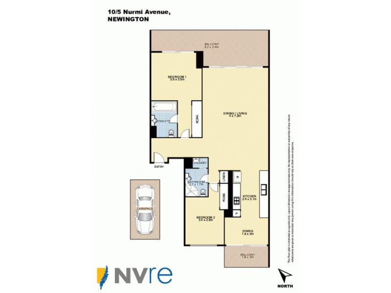 10/5 Nurmi Avenue, Newington NSW 2127 Floorplan