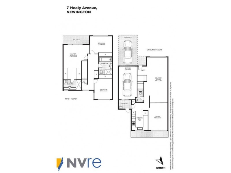 7 Healy Ave., Newington NSW 2127 Floorplan