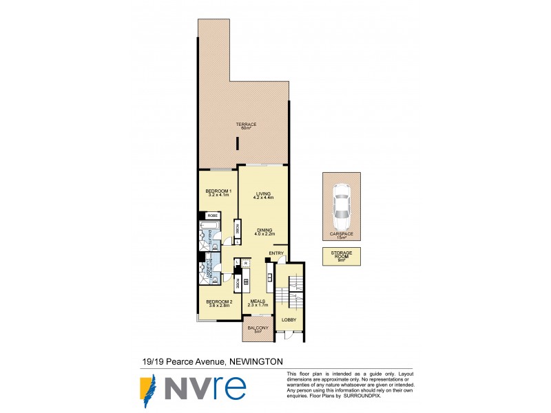 19/19 Pearce Avenue, Newington NSW 2127 Floorplan