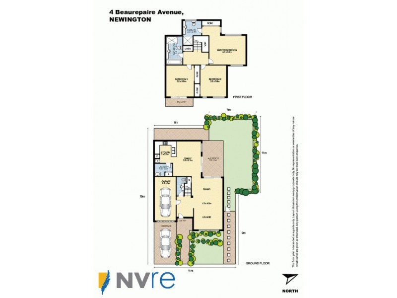 4 Beaurepaire Avenue, Newington NSW 2127 Floorplan