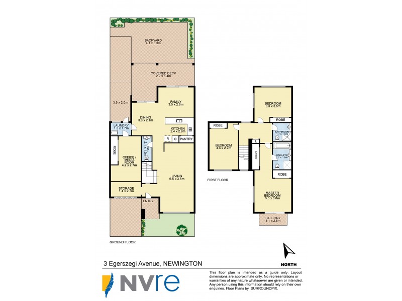 3 Egerszegi Avenue, Newington NSW 2127 Floorplan