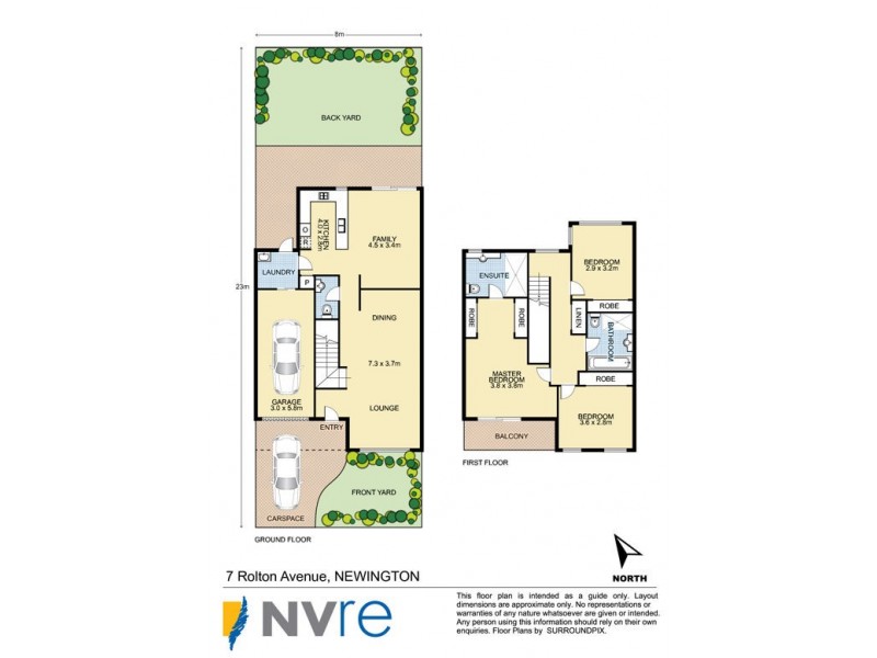 7 Rolton Avenue, Newington NSW 2127 Floorplan